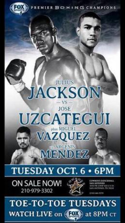 Jose Uzcategui vs Julius Jackson