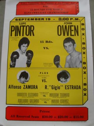 Lupe Pintor vs Johnny Owen 