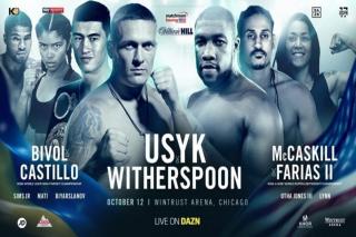 Oleksandr Usyk vs Chazz Witherspoon